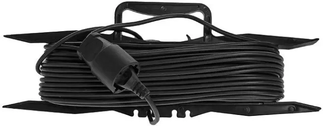 Силовой удлинитель на рамке 10м GLANZEN ER-10-001