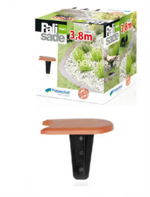 Бордюр для сада Palisada IPAK1-R624 3,8м терракотовый