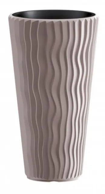 Кашпо для цветов Prosperplast SANDY SLIM DPSP400-7529U мокко 2 предмета 18 и 45л
