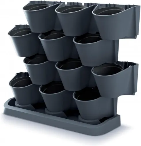Вертикальный сад Prosperplast CASCADE GARDEN IO2W600S-S433 черный