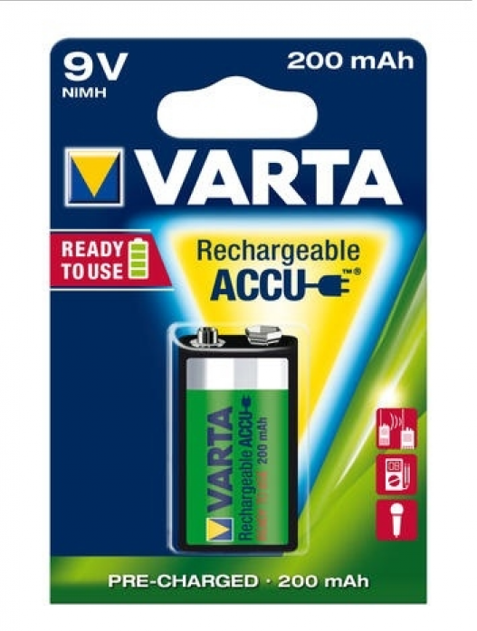 Аккумулятор VARTA 9V R2U "Крона"