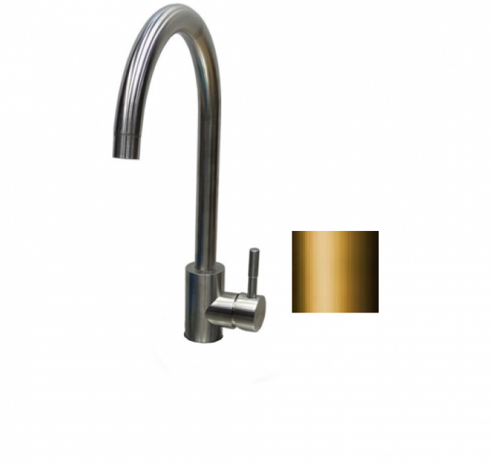 Смеситель для кухни Emar ЕСВ-3020 PVD Coppery