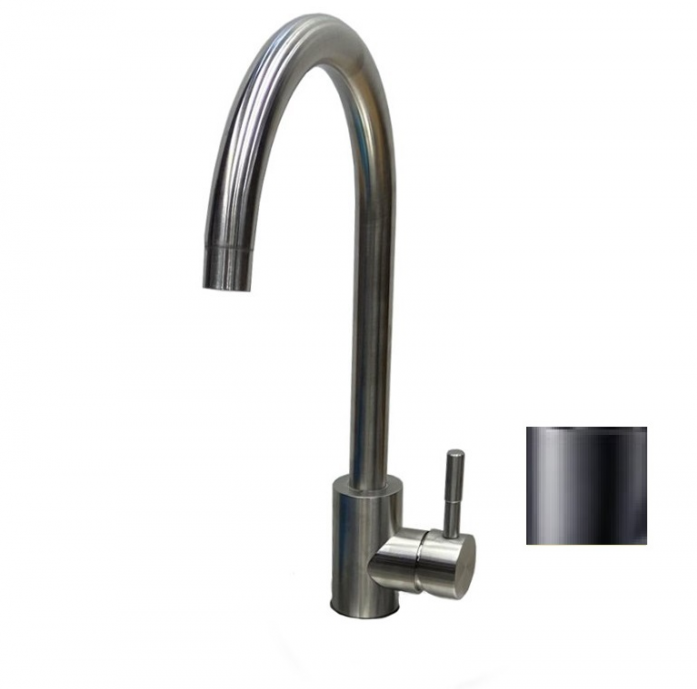 Смеситель для кухни Emar ЕСВ-3020 PVD Dark
