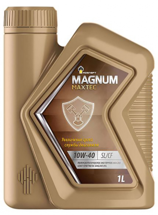 Масло моторное полусинтетическое Rosneft Magnum Maxtec 10W40 1 л 40814732