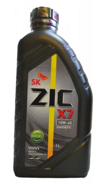Масло моторное ZIC X7 Diesel 10w40 (1л) Синтетика 132607
