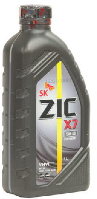 Масло моторное ZIC X7 5w40 1л 132662