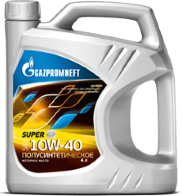 Масло моторное ГАЗПРОМНЕФТЬ Super 10W40 п/с (4л) 2389901318