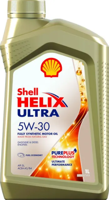 Масло моторное синтетическое SHELL Helix Ultra 5W30 1 л 550046383