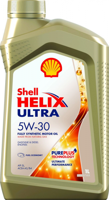 Масло моторное синтетическое SHELL Helix Ultra 5W30 1 л 550046383
