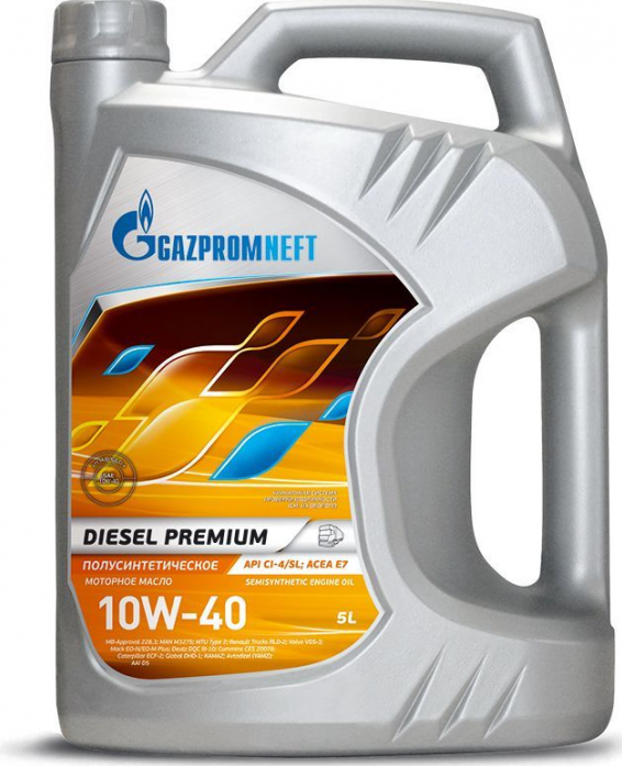 Масло моторное Gazpromneft Diesel Premium 10W40 5 л 2389901340