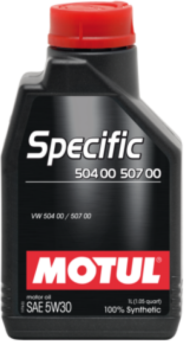 Масло моторное MOTUL Specific 5W30 VW 504.00/507.00 (1л) 101474 (106374)