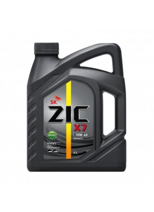 Масло моторное ZIC X7 Diesel 10W40 (4л) 162607