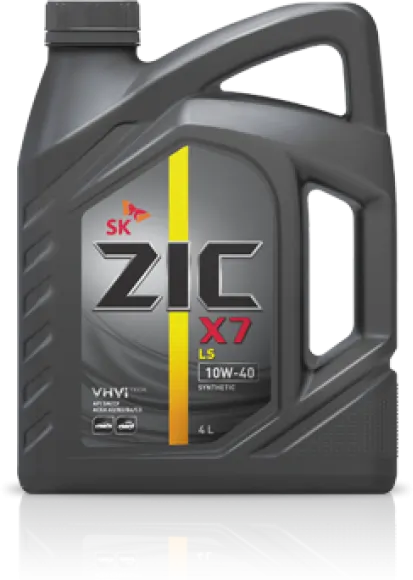 Масло моторное ZIC X7 LS 10W40 син (4л) 162620