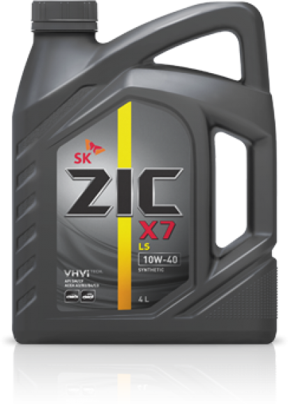 Масло моторное ZIC X7 LS 10W40 син (4л) 162620