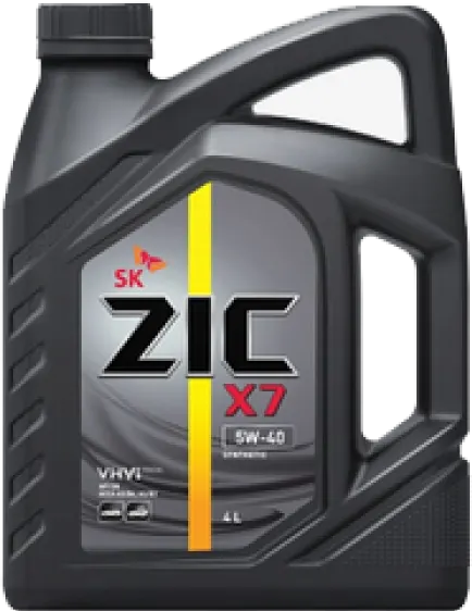 Масло моторное ZIC X7 5w40 4л 162662