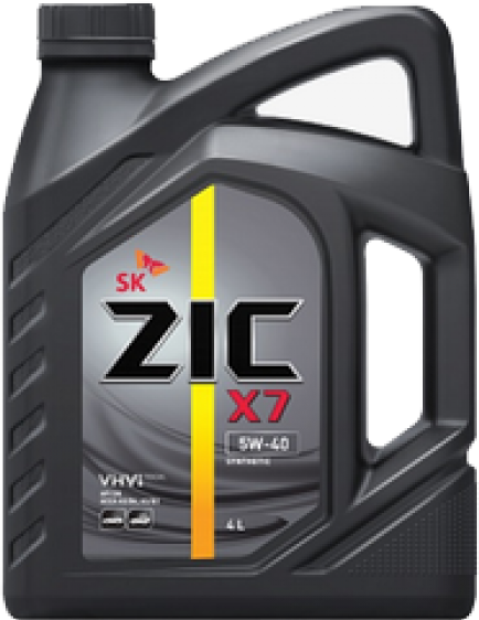 Масло моторное ZIC X7 5w40 4л 162662