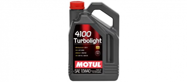 Масло моторное MOTUL 4100 Turbolight 10w40 A3/B4 SL/CF 4л 109462/15146