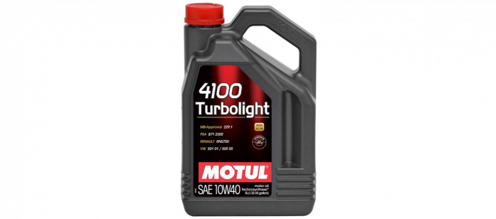 Масло моторное MOTUL 4100 Turbolight 10w40 A3/B4 SL/CF 4л 109462/15146