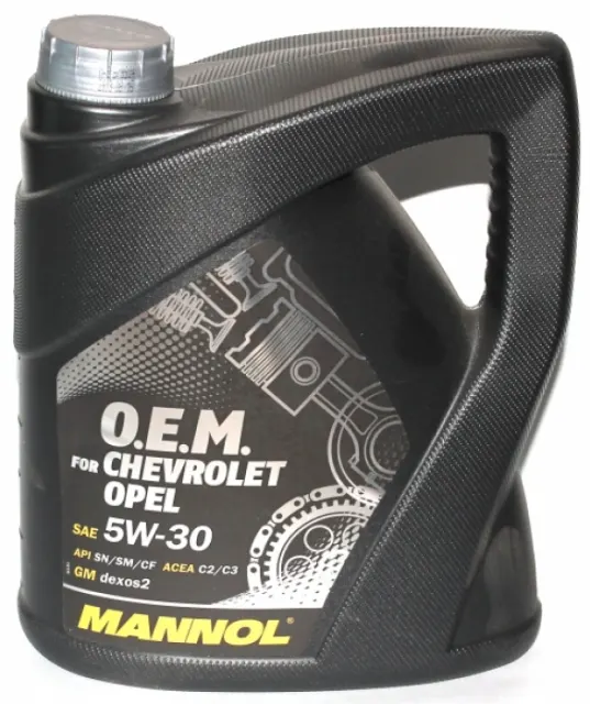 Масло моторное Mannol (SCT) 7701 O.E.M. for Chevrolet Opel 5W30 синт (4л)
