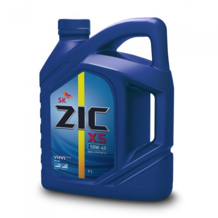Масло моторное ZIC X5 DIESEL 10W40 п/с (6л) 172660