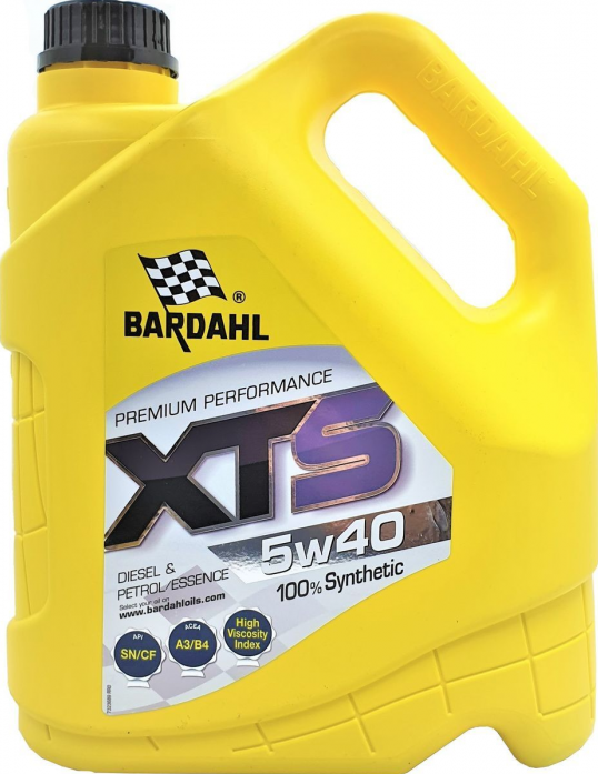 Масло моторное синтетическое Bardahl XTS 5W40 4 л 36892