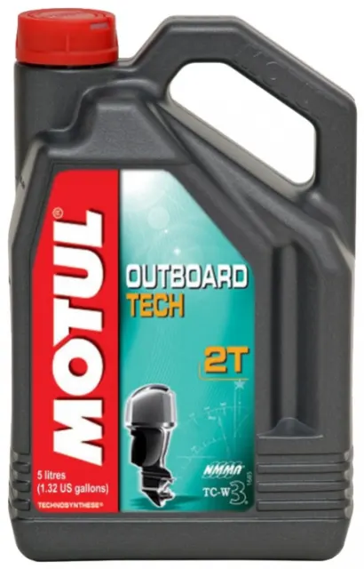 Масло моторное MOTUL OUTBOARD TECH 2T 5л. 106615/101728
