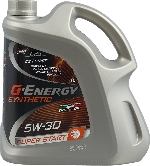 Масло моторное синтетическое G-Energy Synthetic Super Star 5W30 4 л 253142400