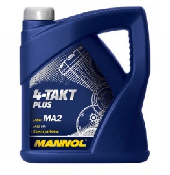 Масло моторное Mannol (SCT) 4-ТАКТ Plus 10w40 4л 1425
