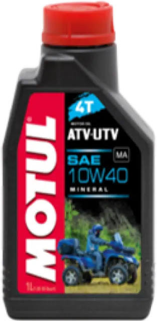 Масло моторное MOTUL ATV UTV 4T 10W40 мин для квадроциклов (1л) 105878