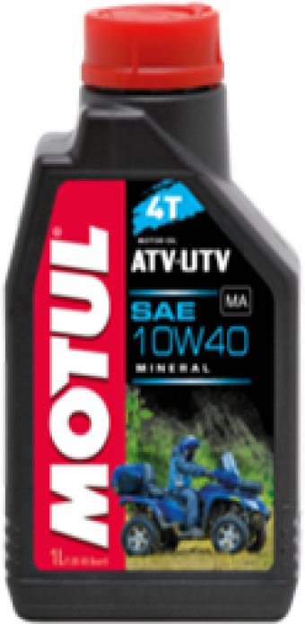 Масло моторное MOTUL ATV UTV 4T 10W40 мин для квадроциклов (1л) 105878