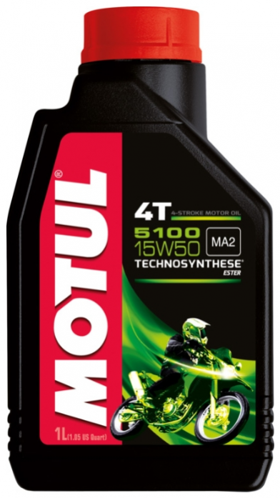 Масло моторное MOTUL 5100 4T 15W-50 1л. 104080/112158