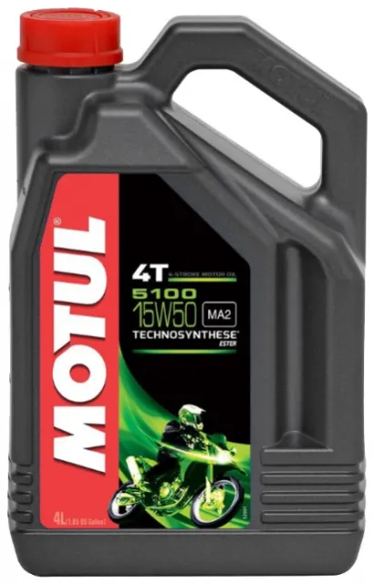 Масло моторное MOTUL 5100 4T 15W-50 4л. 112159