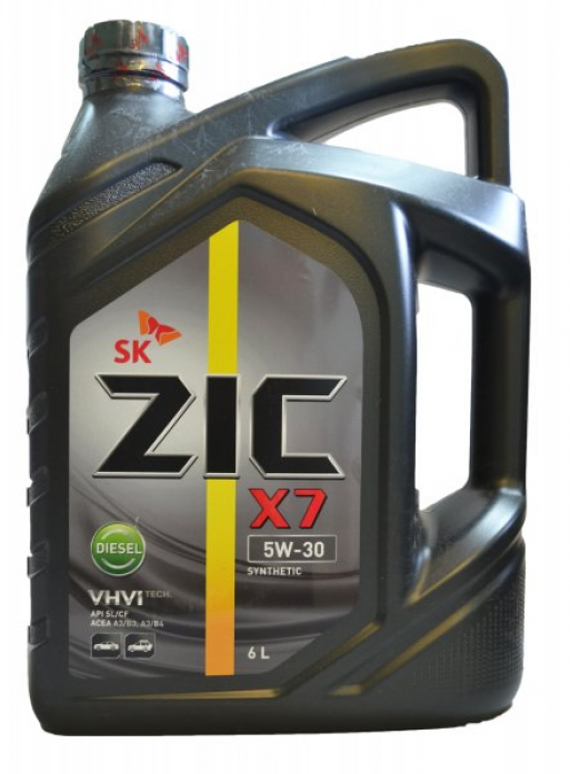 Масло моторное ZIC X7 DIESEL 5W30 син (1л) 132610