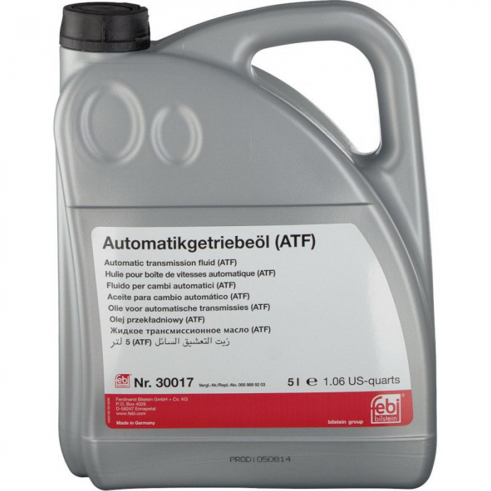Масло трансмиссионное Febi ATF 5 л.