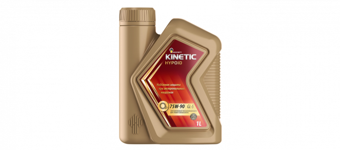 Масло трансмиссионное РосНефть Kinetic Hypoid 75w90 РНПК GL-5 1л 40816132/23391