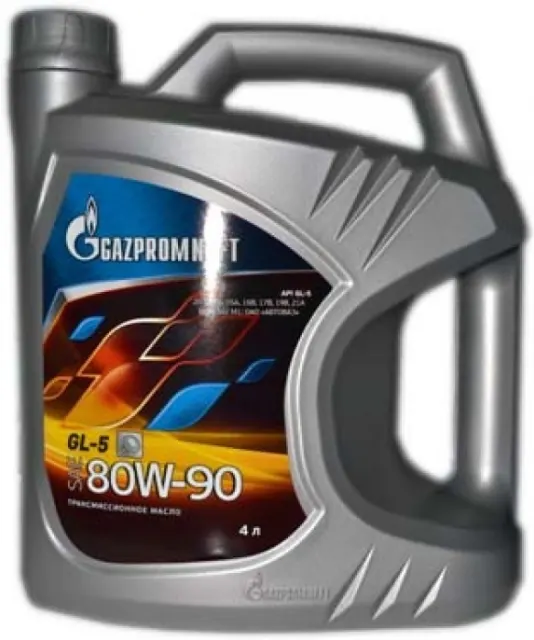 Масло трансмиссионное ГАЗПРОМНЕФТЬ GL-5 80W90 (4л) 2389901362