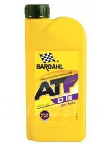 Масло трансмиссионное синтетическое Bardahl ATF III 1 л.