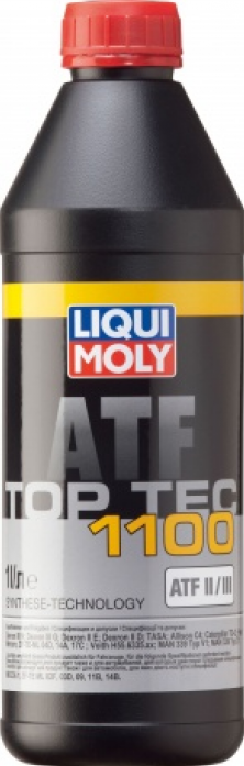 Масло трансмиссионное LIQUI MOLY Top Tec ATF 1100 для АКПП (1л) Синтетика 7626