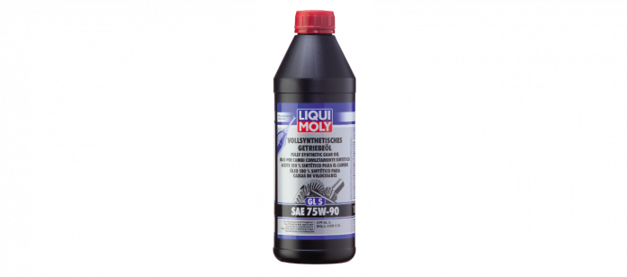 Масло трансмиссионное LIQUI MOLY Vollsynthetisches Getriebeoil 75w90 1л 1950/1414 00510