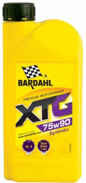Масло трансмиссионное синтетическое Bardahl XTG 75W90 1 л.