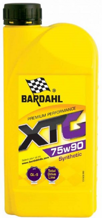 Масло трансмиссионное синтетическое Bardahl XTG 75W90 1 л.