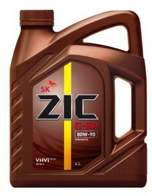 Масло трансмиссионное ZIC G-4 ЕР 80w90 (4л) 162625
