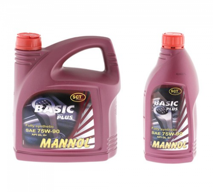 Масло трансмиссионное Mannol (SCT) GL-4 Basic Plus 75w90 4л 1322