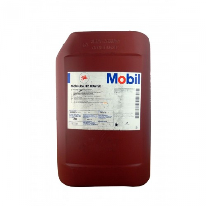 Масло трансмиссионное Mobil ube HD 80W90 мин (20л)