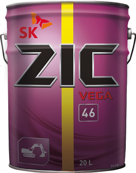 Масло гидравлическое ZIC VEGA 46 20л 192635