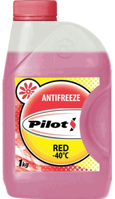 Антифриз PILOTS Red Line 40 красный (1кг) 3208
