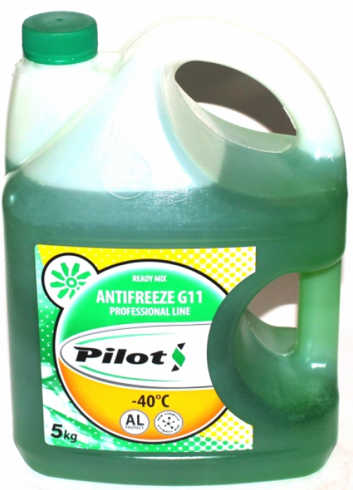 Антифриз PILOTS Green Line 40 зеленый (5кг) 3204