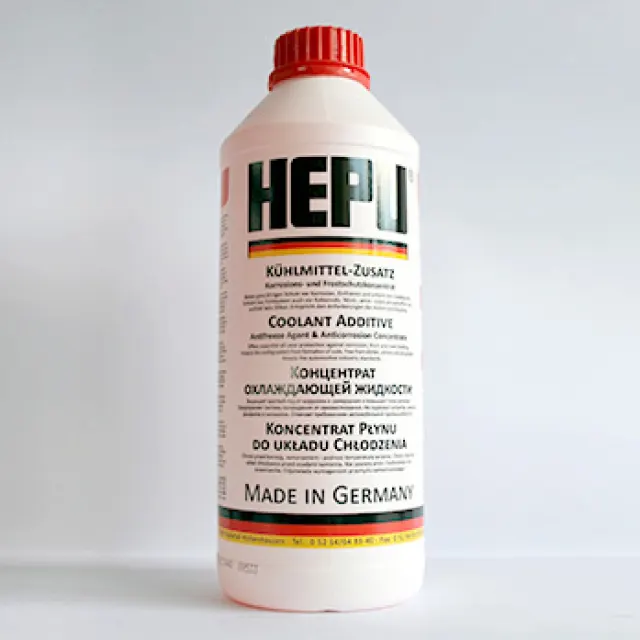 Антифриз HEPU Coolant G12 концентрат красный 1,5 л P999-G12