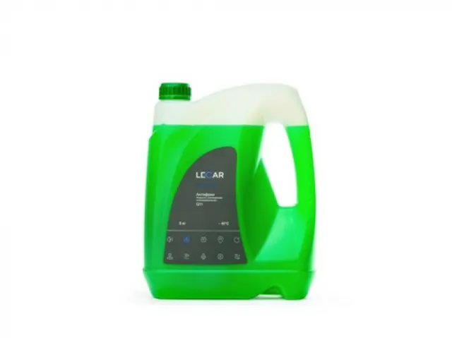 Антифриз Lecar G11 готовый -40C зеленый 5 л 000021210