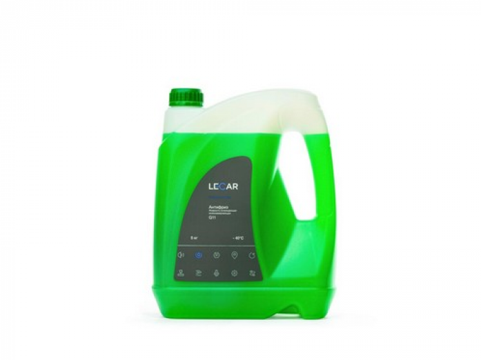 Антифриз Lecar G11 готовый -40C зеленый 5 л 000021210